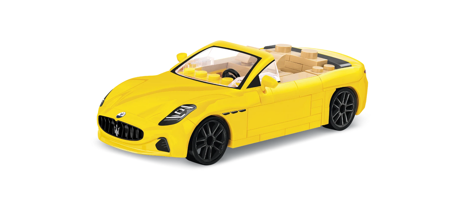 Maserati Grancabrio jaune échelle 1:35