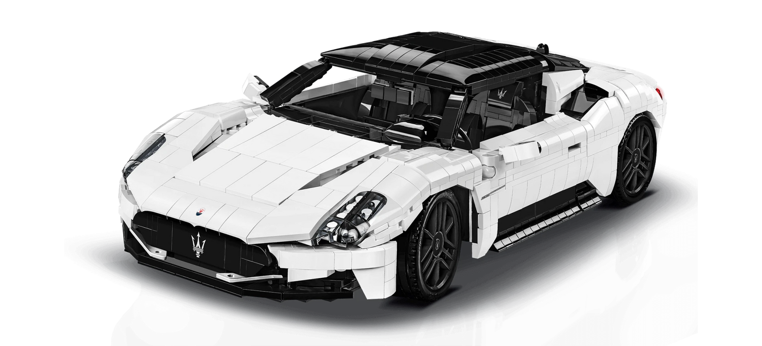 Maserati MC20 blanche échelle 1:12