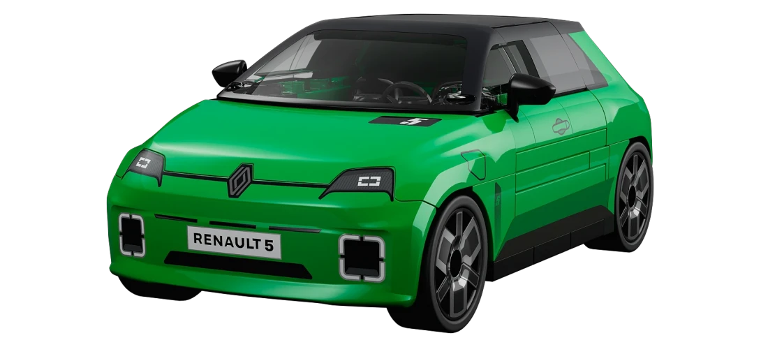 Renault E-Tech verte échelle 1:35