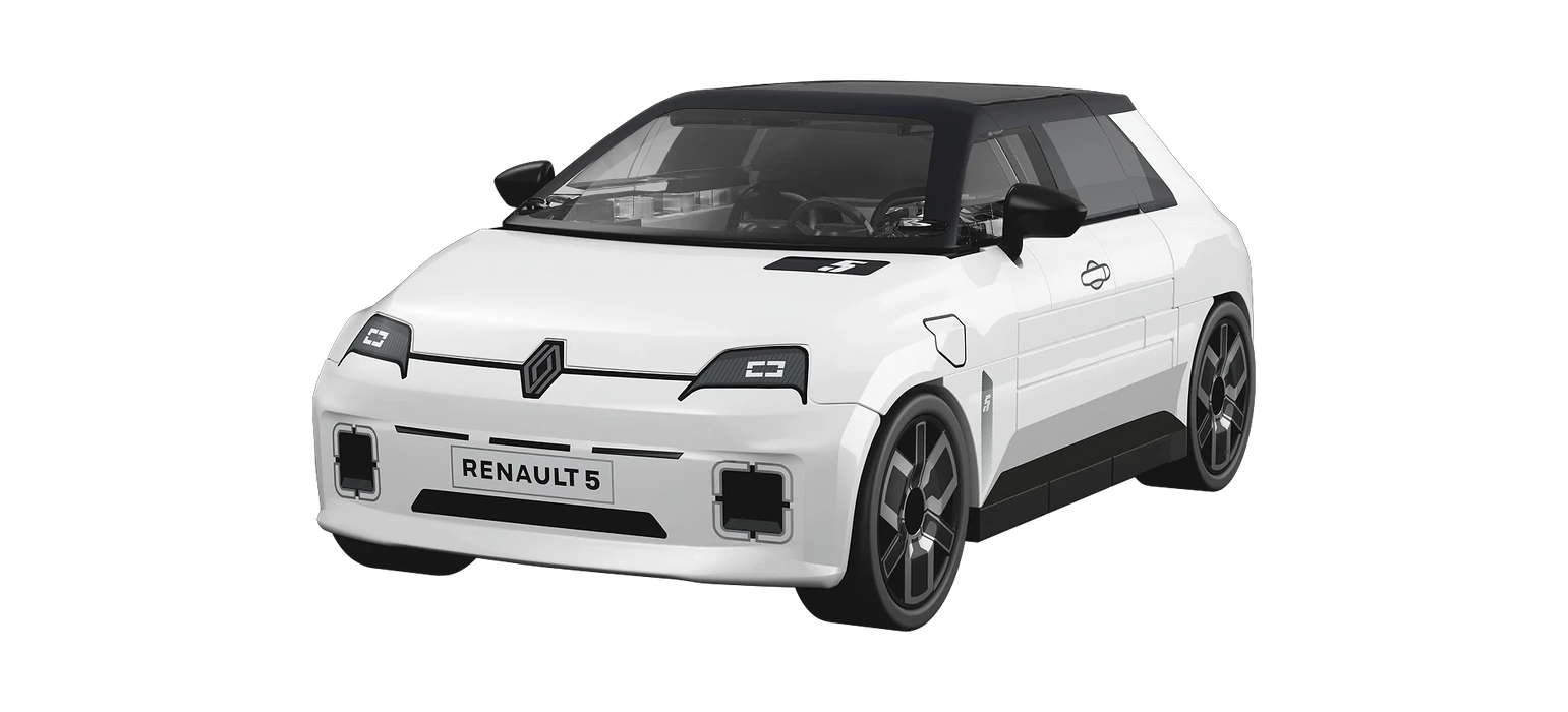 Renault E-Tech blanche échelle 1:35