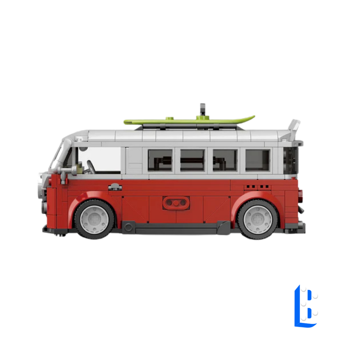 Le van de voyage (vitrine incluse)