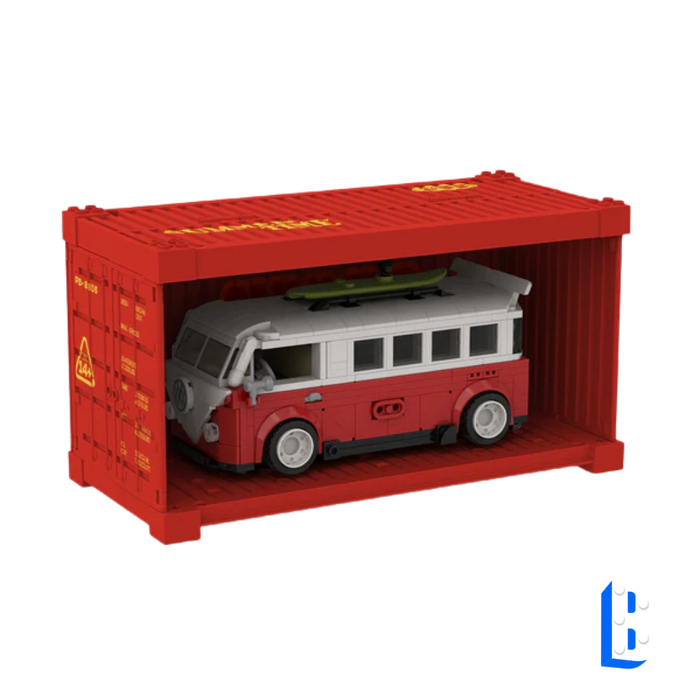 Le van de voyage (vitrine incluse)