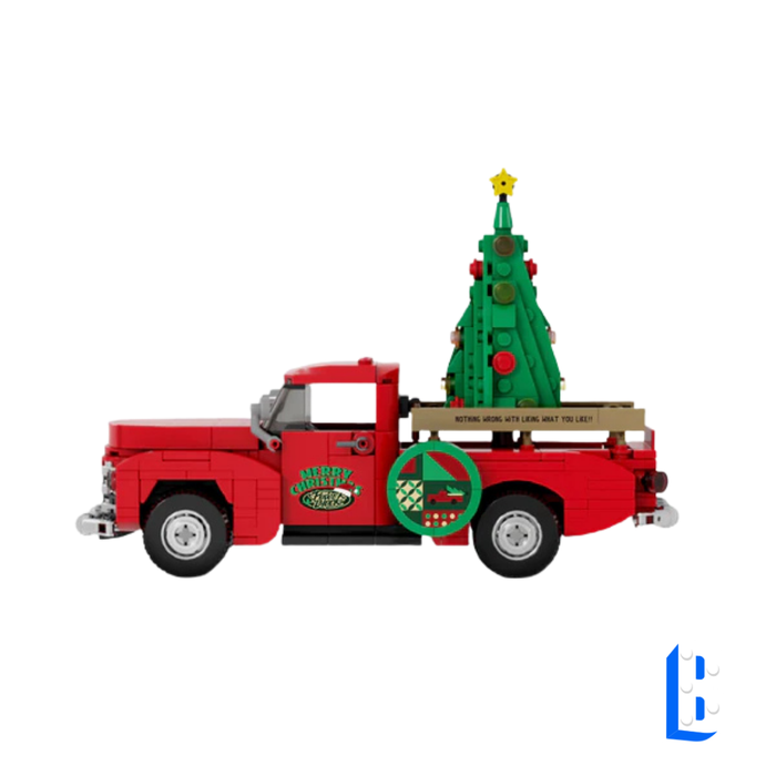 Le pick-up de Noel (vitrine inclus)