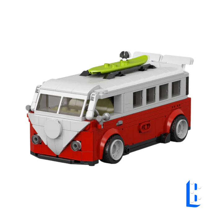 Le van de voyage (vitrine incluse)