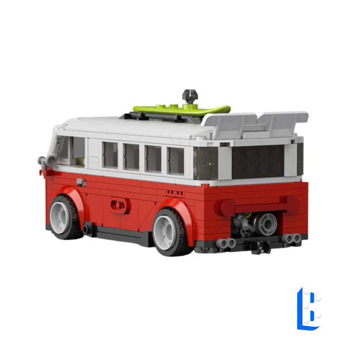 Le van de voyage (vitrine incluse)