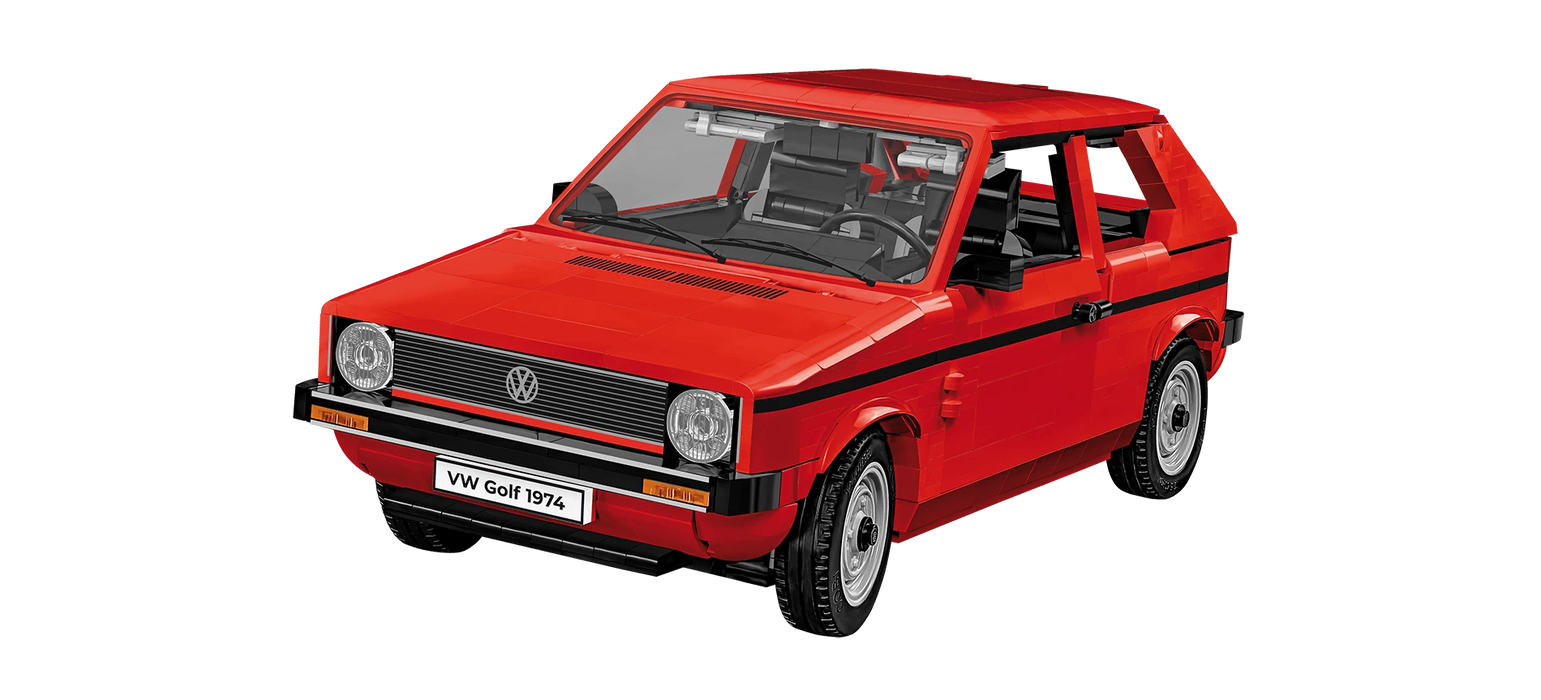 Volkswagen Golf 1974-1983 rouge échelle 1:12
